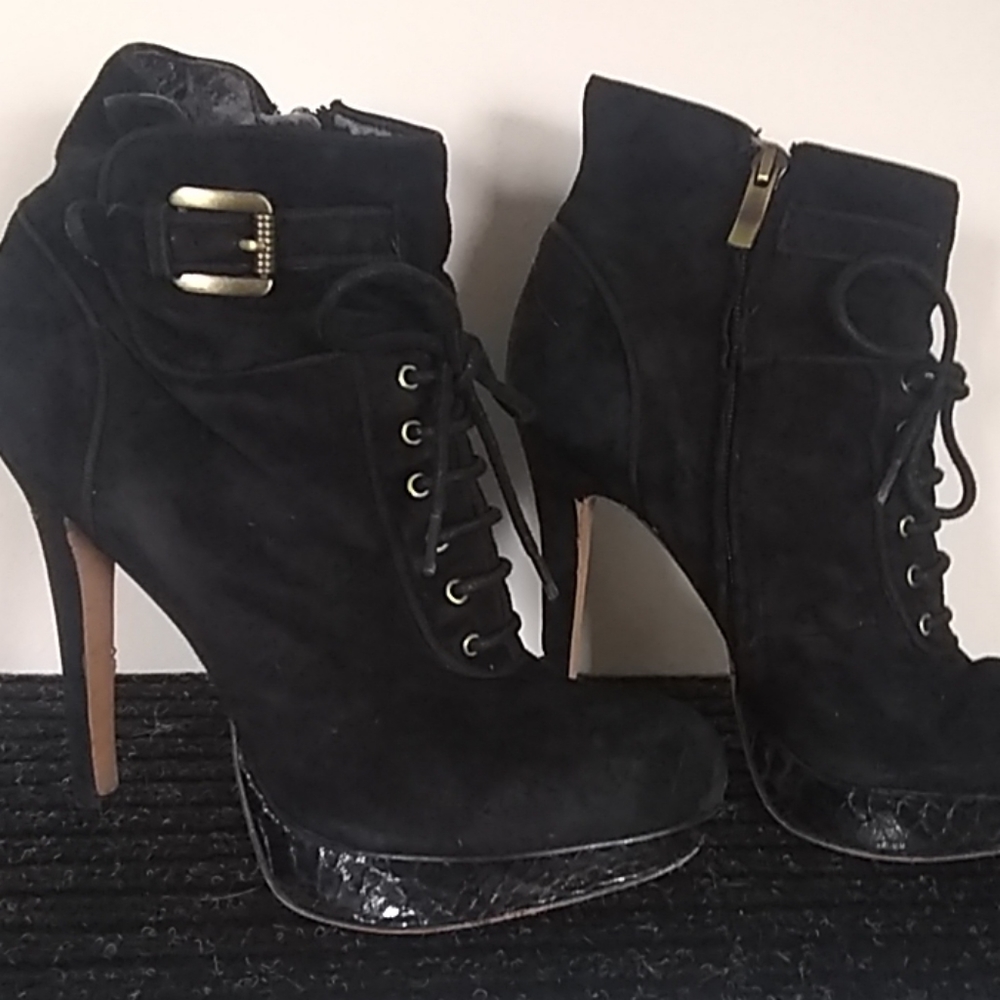 Sam Edelman Black Booties